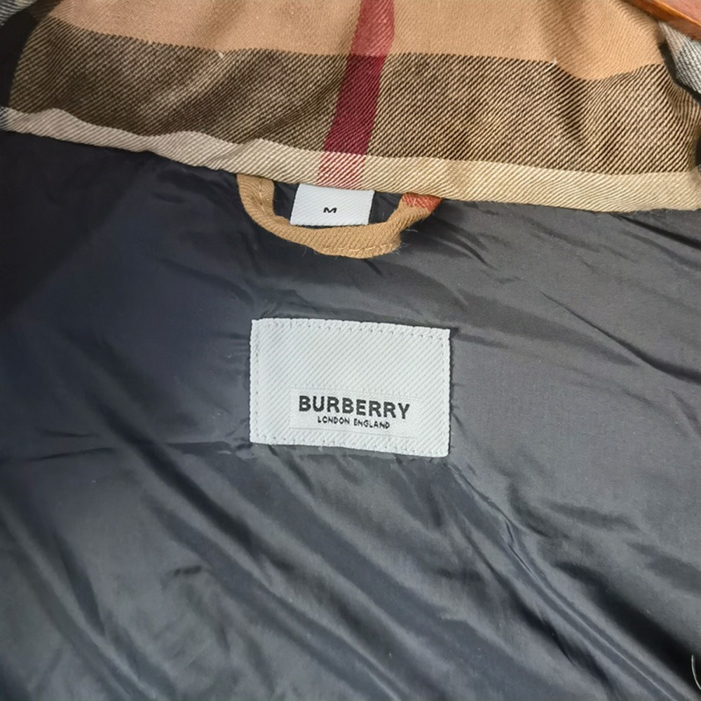 Burberry Vintage Check Down Jacket - Picture 7 of 8